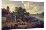 View of the Dockyard, c.1680 by Pieter Bouts