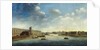 The Seine from the Barbier Bridge Upstream, the Louvre by Netherlandish School