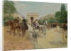 Riders and Carriages on the Avenue du Bois, 1910 by Georges Stein