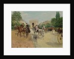 Riders and Carriages on the Avenue du Bois, 1910 by Georges Stein