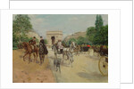 Riders and Carriages on the Avenue du Bois, 1910 by Georges Stein