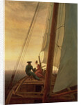 On Board a Sailing Ship, 1819 by Caspar David Friedrich