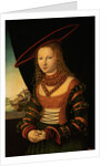 Portrait of a Woman, 1526 by Lucas the Elder Cranach