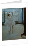 Dancer in Front of a Window c.1874-77 by Edgar Degas