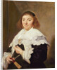 Maria Pietersdochter Olycann, wife of Andries van der Horn, 1638 by Frans Hals