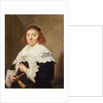 Maria Pietersdochter Olycann, wife of Andries van der Horn, 1638 by Frans Hals