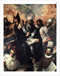 St. Basil Dictating his Doctrine by Francisco Herrera