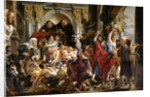 Christ Driving the Merchants from the Temple, 17th century by Jacob Jordaens
