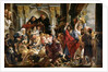 Christ Driving the Merchants from the Temple, 17th century by Jacob Jordaens