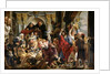 Christ Driving the Merchants from the Temple, 17th century by Jacob Jordaens