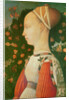 Portrait of Ginevra d'Este, c.1436-38 by Antonio Pisanello