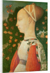 Portrait of Ginevra d'Este, c.1436-38 by Antonio Pisanello