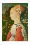 Portrait of Ginevra d'Este, c.1436-38 by Antonio Pisanello