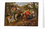 Peasants' Brawl by Pieter the Younger Brueghel
