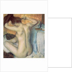 Woman combing her hair, c.1885 by Edgar Degas