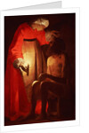 Job Mocked by His Wife, c.1620-50 by Georges de la Tour