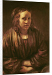Portrait of Hendrikje Stoffels by Rembrandt Harmensz. van Rijn