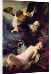 The Angel Stopping Abraham from Sacrificing Isaac, 1636 by (studio of) Rembrandt Harmensz. van Rijn