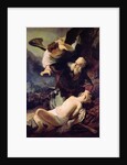 The Angel Stopping Abraham from Sacrificing Isaac, 1636 by (studio of) Rembrandt Harmensz. van Rijn