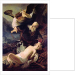 The Angel Stopping Abraham from Sacrificing Isaac, 1636 by (studio of) Rembrandt Harmensz. van Rijn