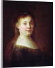 Portrait of Saskia van Uylenburch, c.1633 by Rembrandt Harmensz. van Rijn