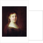 Portrait of Saskia van Uylenburch, c.1633 by Rembrandt Harmensz. van Rijn