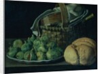 Still Life With Figs, 1746 by Luis Egidio Menendez or Melendez