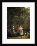 A Herb Market in Amsterdam by Gabriel Metsu