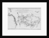 Map of North America, plotting the expeditions of Sir Alexander Mackenzie in 1789 and 1798 to the Arctic Ocean by French School
