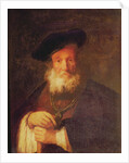 Portrait of an Old Man by Rembrandt Harmensz. van Rijn