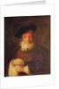 Portrait of an Old Man by Rembrandt Harmensz. van Rijn