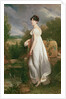 Full-length Portrait of Madame Visconti, wife of the former ambassador of the Cisalpine Republic, France by Francois Pascal Simon Baron Gerard