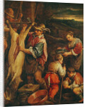 A Peasant Skinning a Pork by Francesco Bassano