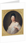 Portrait of a Woman by Jean Baptiste (attr. to) Santerre