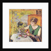 Woman with a Bouquet of Flowers, 1925 by Edouard Vuillard