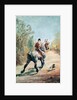 Trotting Horseman with a Little Dog, 1879 by Henri de Toulouse-Lautrec