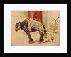 A Draft Horse at Céleyran, 1881 by Henri de Toulouse-Lautrec