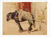 A Draft Horse at Céleyran, 1881 by Henri de Toulouse-Lautrec
