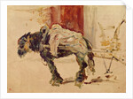 A Draft Horse at Céleyran, 1881 by Henri de Toulouse-Lautrec