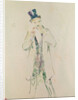 A Standing Gentleman Lighting his Cigar, 1885 by Henri de Toulouse-Lautrec
