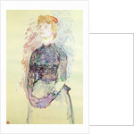 Woman Standing, study for 'A Batignolles de Bruant', 1888 by Henri de Toulouse-Lautrec