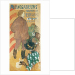 Ambassadeurs, Aristide Bruant et his Cabaret, 1892 by Henri de Toulouse-Lautrec