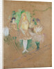 Three Figures at the Folies-Bergères, 1894 by Henri de Toulouse-Lautrec