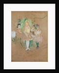 Three Figures at the Folies-Bergères, 1894 by Henri de Toulouse-Lautrec