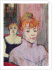 In the Salon of the Rue des Moulins, 1894 by Henri de Toulouse-Lautrec