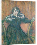 Madame Berthe Bady, 1897 by Henri de Toulouse-Lautrec