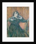 Madame Berthe Bady, 1897 by Henri de Toulouse-Lautrec