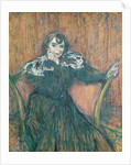 Madame Berthe Bady, 1897 by Henri de Toulouse-Lautrec