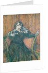 Madame Berthe Bady, 1897 by Henri de Toulouse-Lautrec