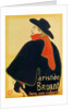Aristide Bruant in his Cabaret, 1893 by Henri de Toulouse-Lautrec